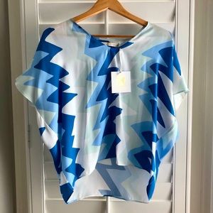 NWT Marie Oliver silk top size XS
